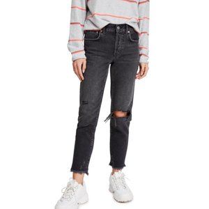 NWT - Free People - Good Times Ripped Crop Jeans